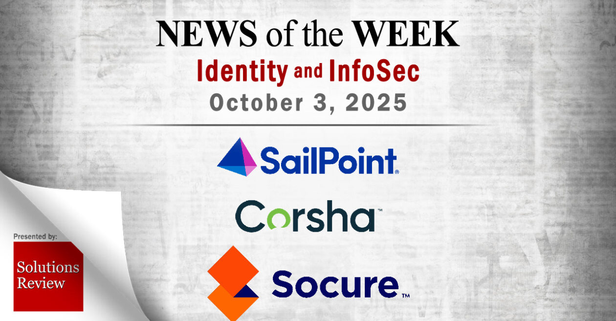 Identity Management and Information Security News for the Week of October 3rd