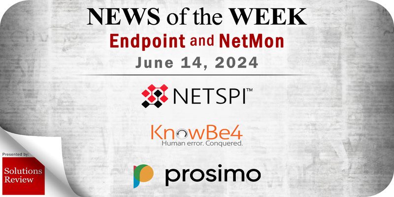 Endpoint Security and Network Monitoring News for the Week of June 14