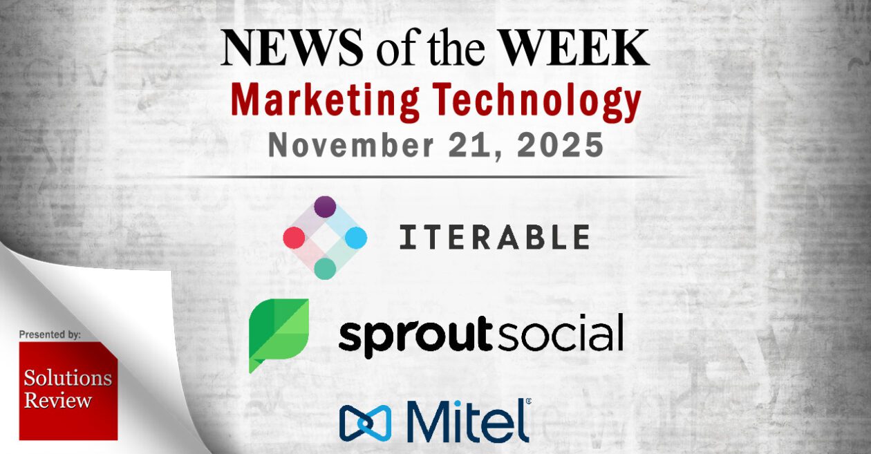 Top MarTech News From the Week of November 21st