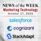 Top MarTech News From the Week of October 17th