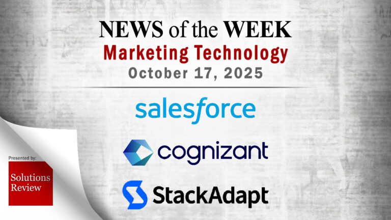 Top MarTech News From the Week of October 17th