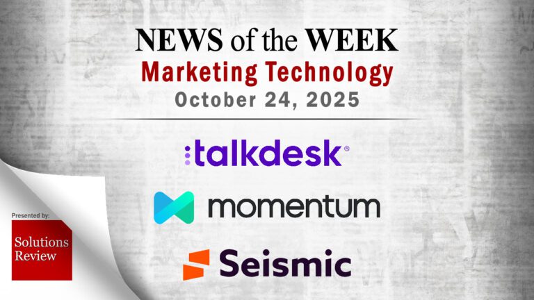 Top MarTech News From the Week of October 24th