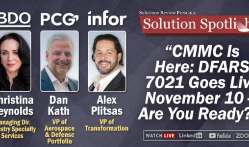 What to Expect from the Solutions Spotlight with PCG and Infor on November 14th
